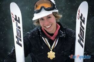 La skieuse acrobatique Jennifer Heil au repos forcé