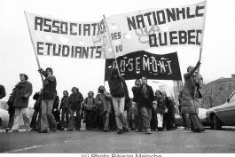 23 novembre 1978: Une grogne étudiante est apparue après l'abandon du gouvernement péquiste de ses promesses électorales sur la gratuité scolaire à tous les niveaux et un programme de présalaires. Le 7 novembre, des étudiants du cégep de...