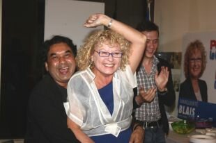 Marguerite Blais a été élue pour une troisième fois dans la circonscription de Saint-Henri – Sainte-Anne.