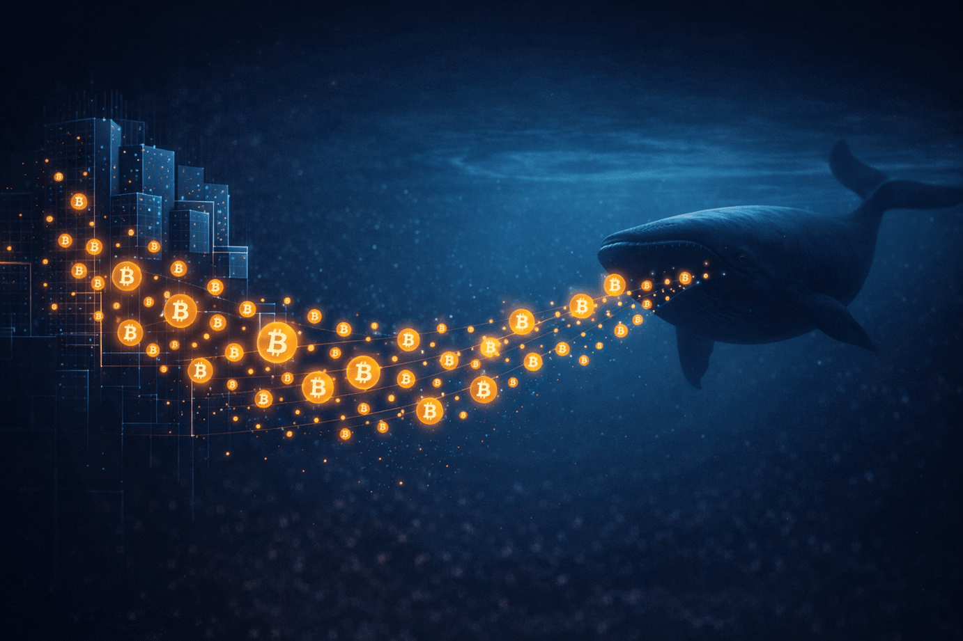 Explosion des Sorties d'Échanges des Whales Bitcoin : Indice d'un Achat lors de la Baisse ?