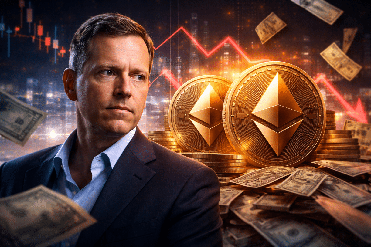 Peter Thiel Abandonne le Projet ETHZilla d'Ethereum et Se Désengage Complètement de ses Investissements.