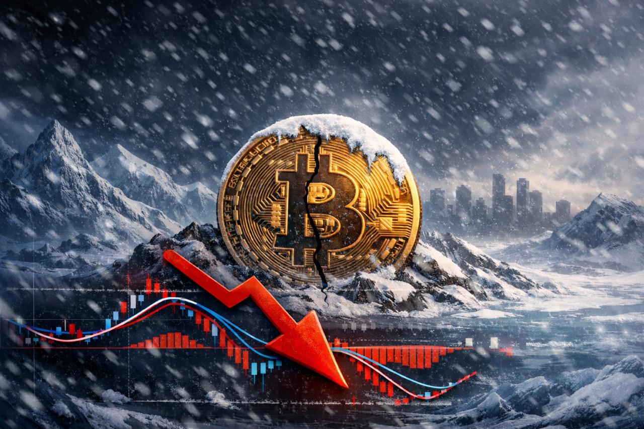 Baisse du MACD du Bitcoin : Niveau baissier inédit depuis 2022 – L’hiver crypto à l’horizon ?