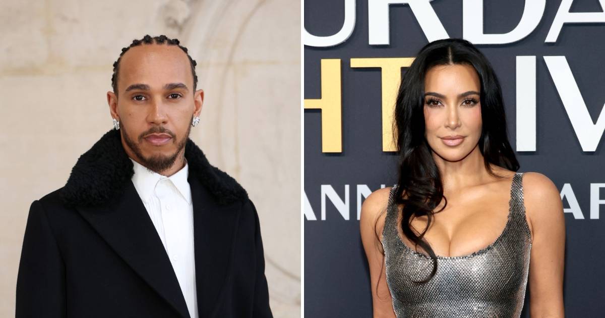 Lewis Hamilton a enfin trouvé son égal : Kim Kardashian, la femme de ses rêves (Exclusif).